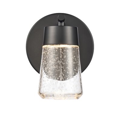 Jergen 5″ Wide 1-Light Vanity Light - Matte Black