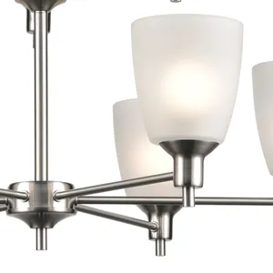 Jackson 29'' Wide 9-Light Chandelier - Brushed Nickel 4