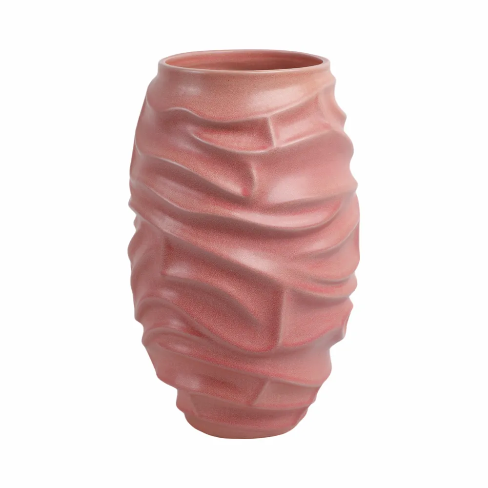 YATESLAND RED VASE 18 (IN)
