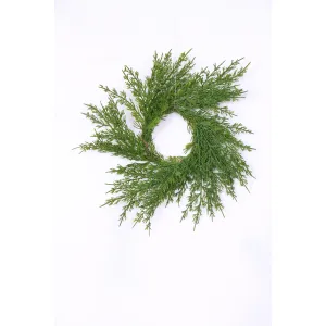 Evergreen Cedar 4.5in Candle Ring 4