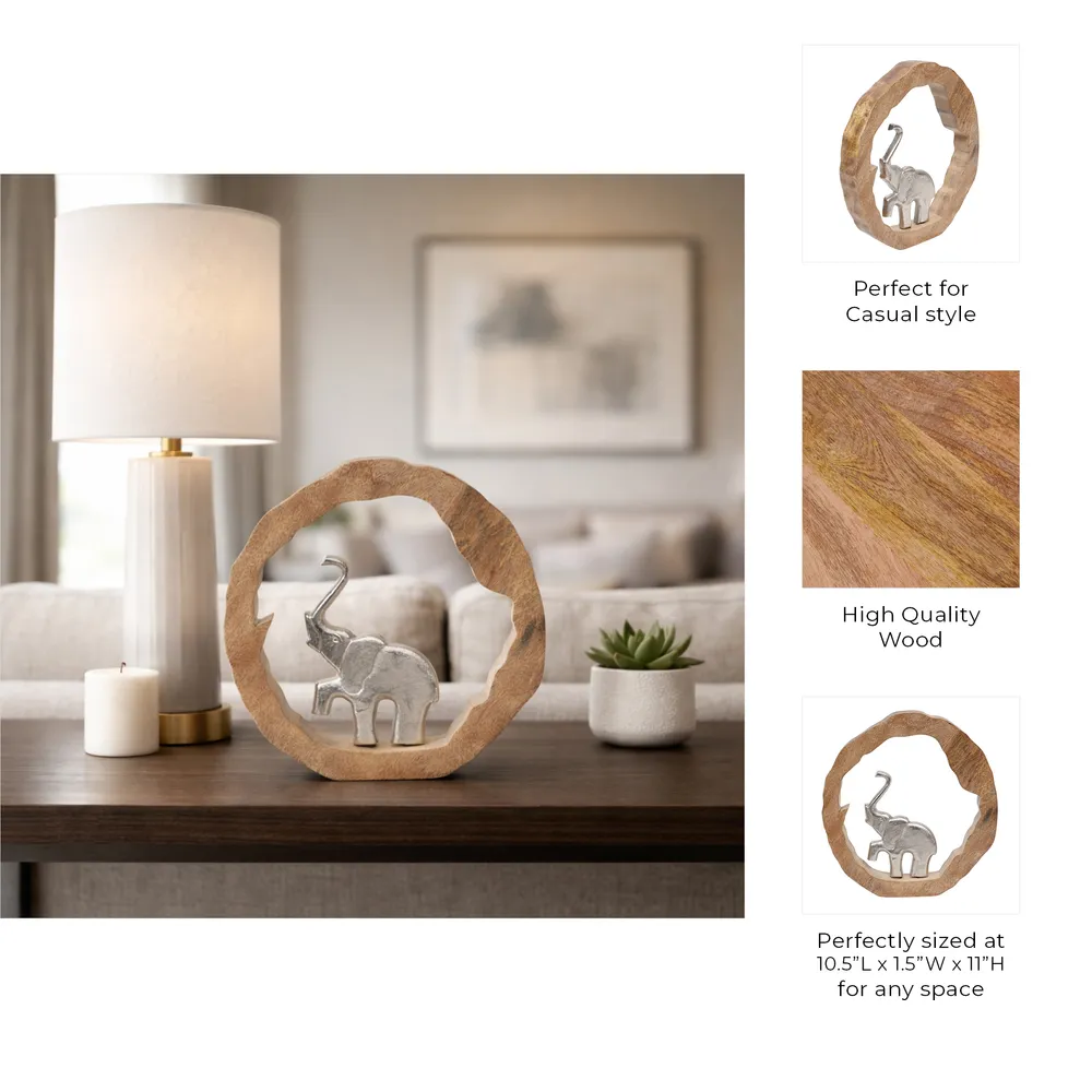 BRYSONDALE BROWN DECOR 11 (IN)