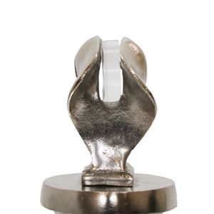 FORDHAMDALE GRAY GLASS VASE 19 (IN) 5