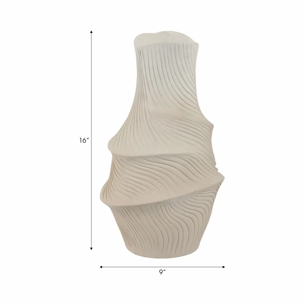 HARLEMWELL IVORY VASE 16 (IN)