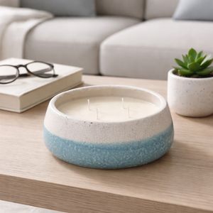DUNEHAVEN MOCO BAMBOO CANDLE 4 (IN) 12