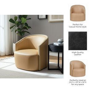 SKYLERMORE TAN CHAIR 30 (IN) 8