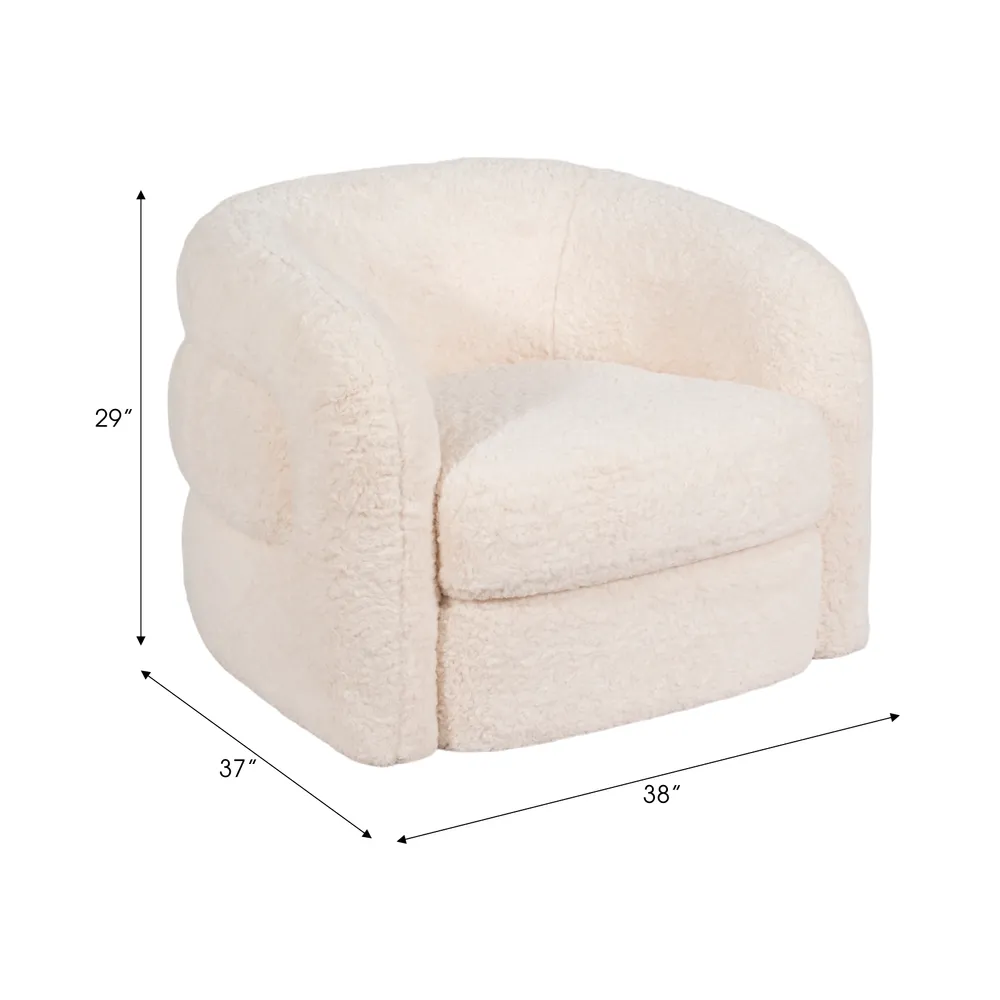 LENNONOAK IVORY CHAIR 29 (IN)