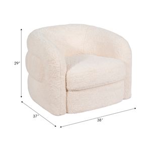 LENNONOAK IVORY CHAIR 29 (IN) 8