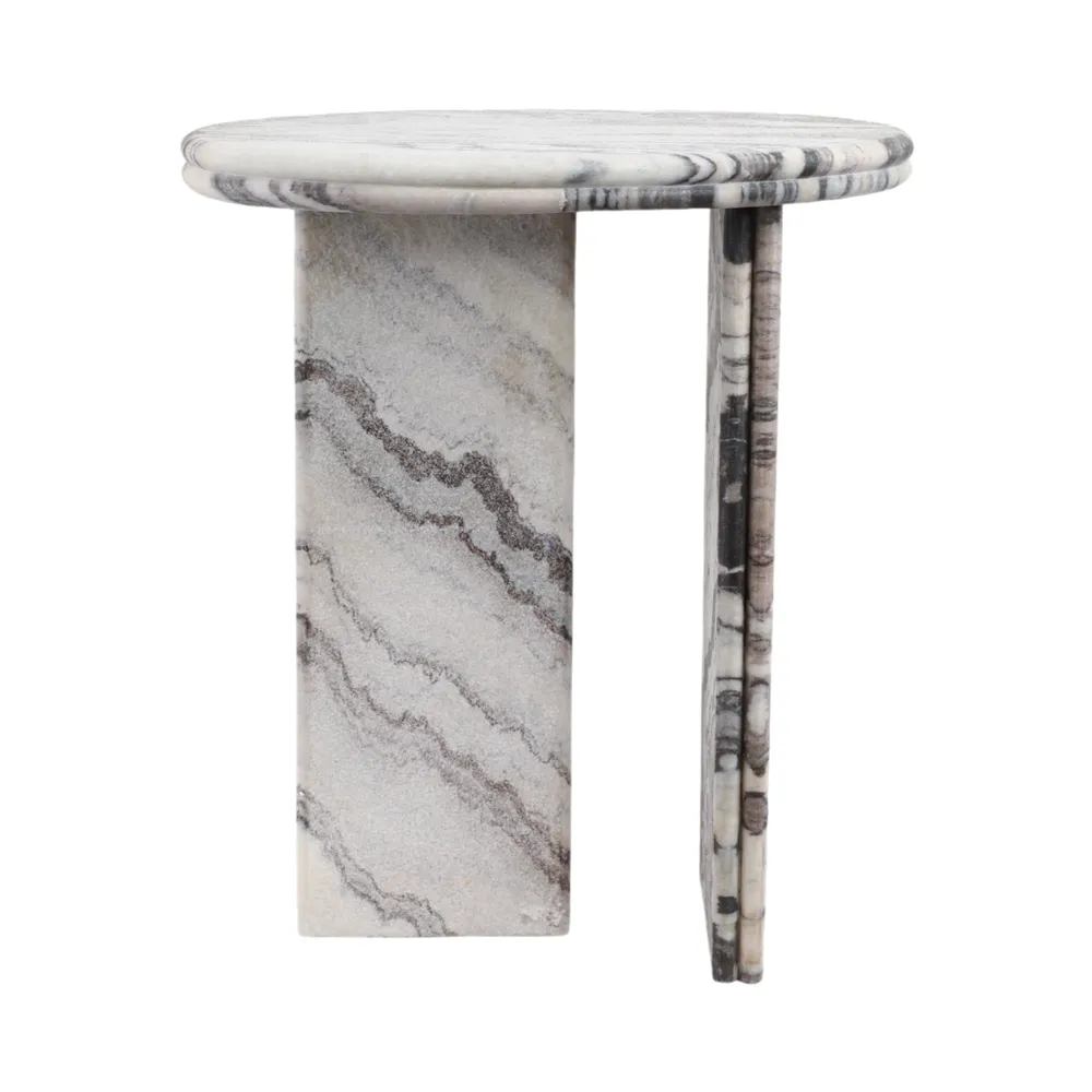 LUKEDALE IVORY TABLE 24 (IN)