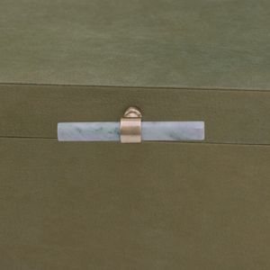GARANDBEACH SET OF 2 GREEN BOXES 7 (IN) 5