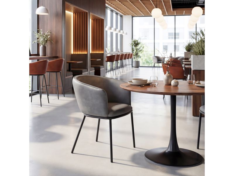 Garston Dining Chair Gray 2