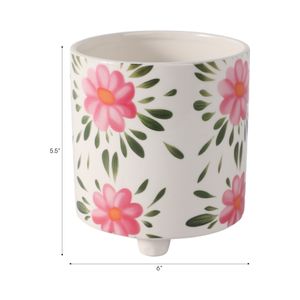 ALMAWAY WHITE PLANTER 6 (IN) 10
