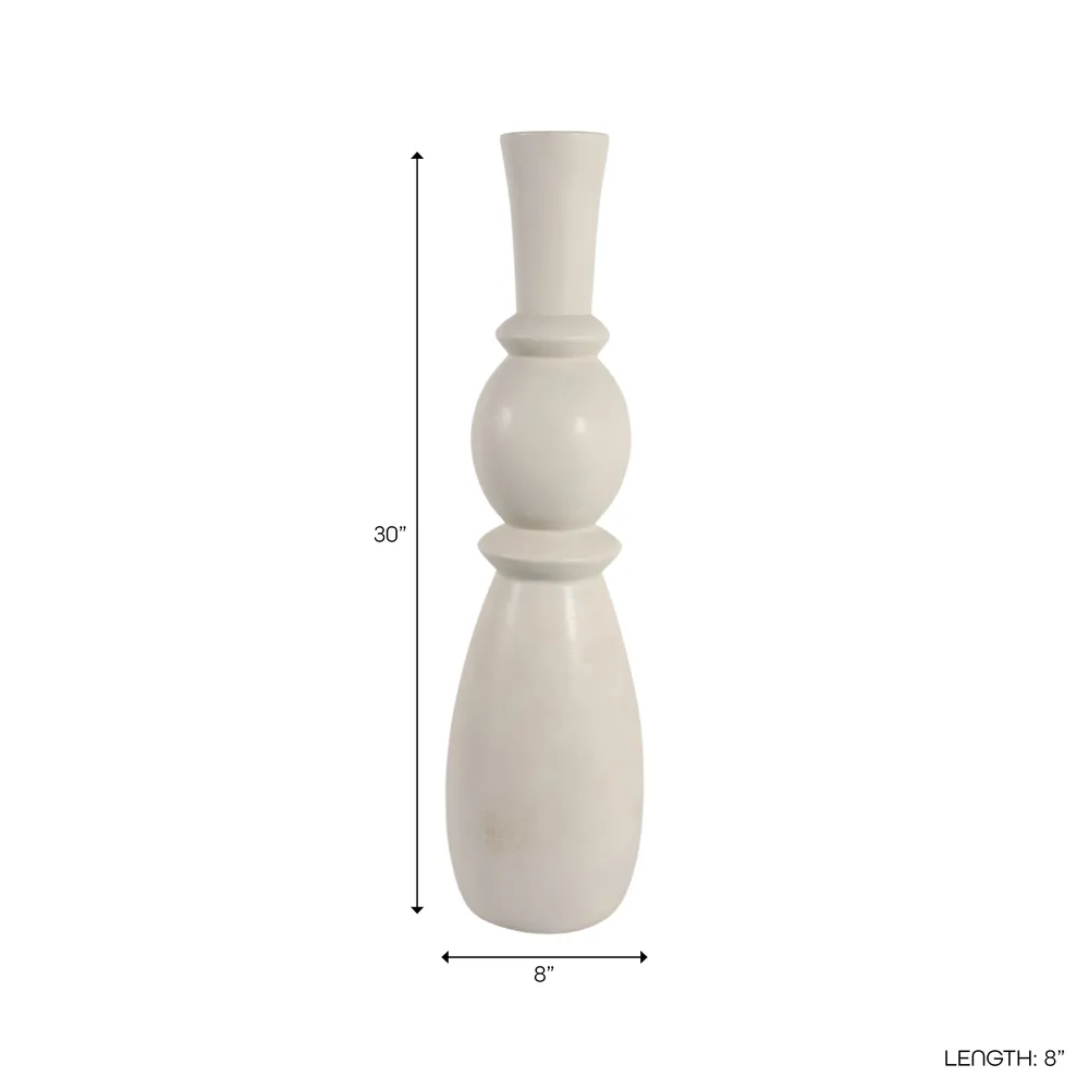 KAYECROSS IVORY VASE 30 (IN)