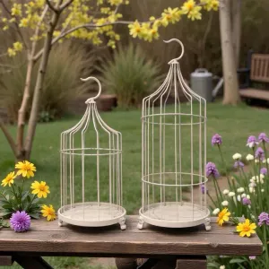 Tweety Cage Set of 2 26in and 17inH 1