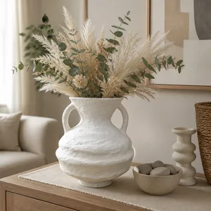 FERRIS WHITE VASE 10 (IN) 2