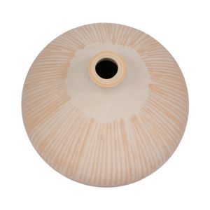 DRAKE IVORY GLASS VASE 14 (IN) 5