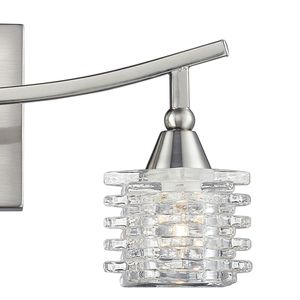 Matrix 15'' Wide 3-Light Vanity Light - Satin Nickel 4