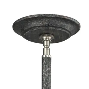 Slatington 28'' Wide 9-Light Chandelier - Brushed Nickel 3