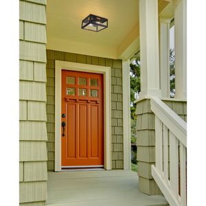 Parameters 12'' Wide 2-Light Flush Mount - Bronze 5