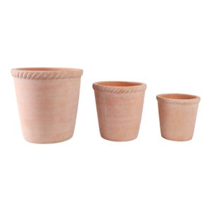 COOPERSHAW SET OF 3 RED PLANTER 15 (IN) 3
