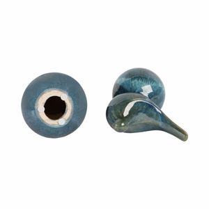 HAYFIELDMOOR SET OF 2 BLUE DECOR 9 (IN) 7