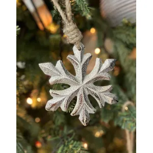 Pointed Nickel Snowflake 4in 1
