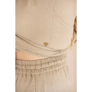 Drawstring Balloon Pant / Oatmeal 5
