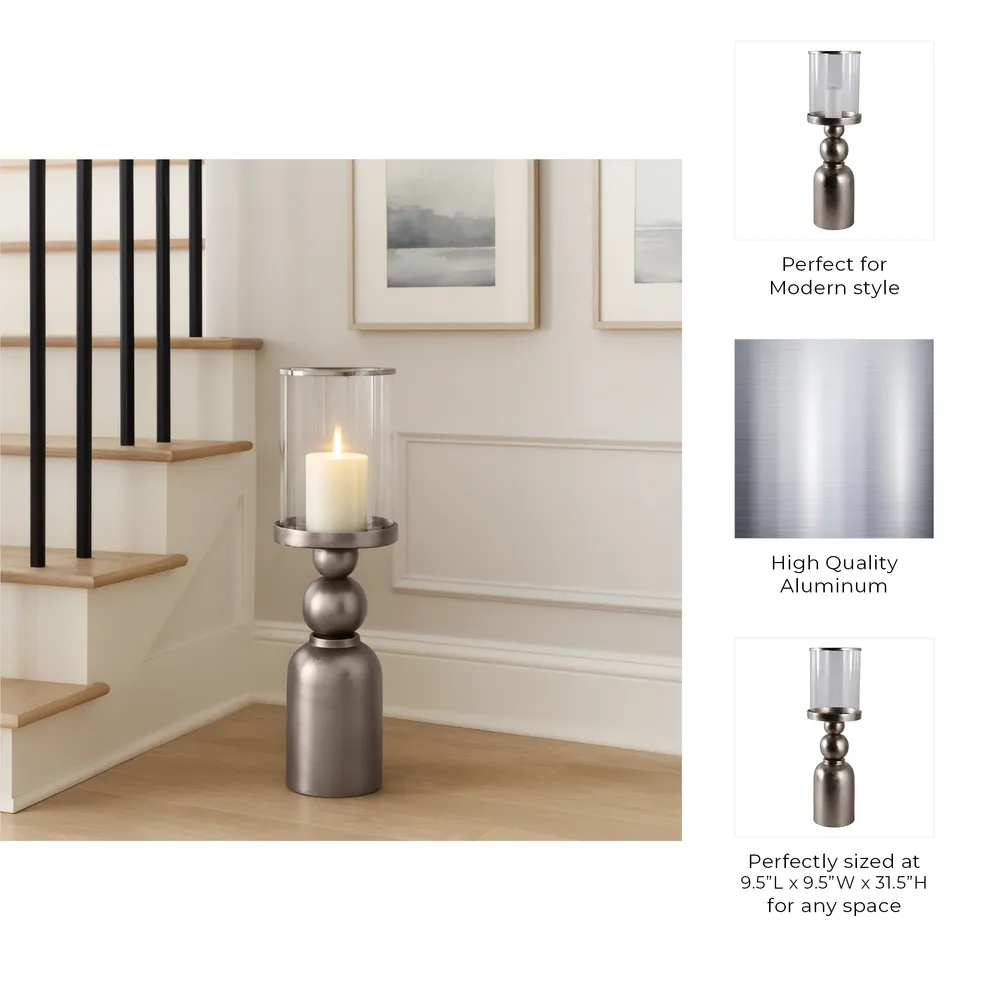 RIPLEYHOLM SILVER CANDLE HOLDER 32 (IN)