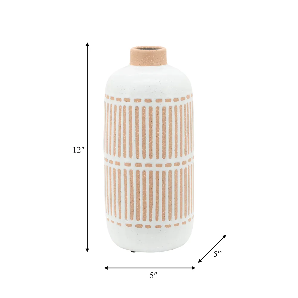 BAYGATE IVORY VASE 12 (IN)