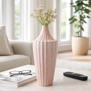 ALTON PINK VASE 16 (IN) 11