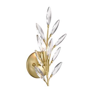 Flora Grace 14'' High 1-Light Sconce - Champagne Gold 1