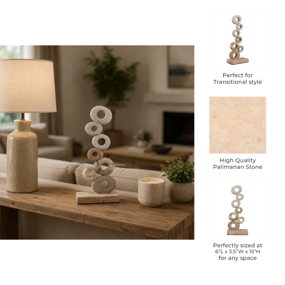 DAYTONHAM IVORY DECOR 15 (IN)