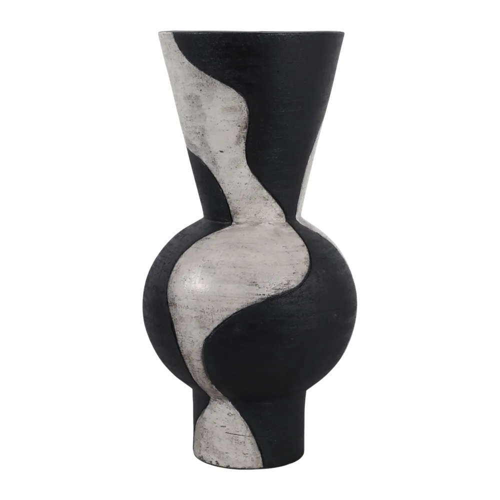 BLAIRRUN WHITE VASE 23 (IN)
