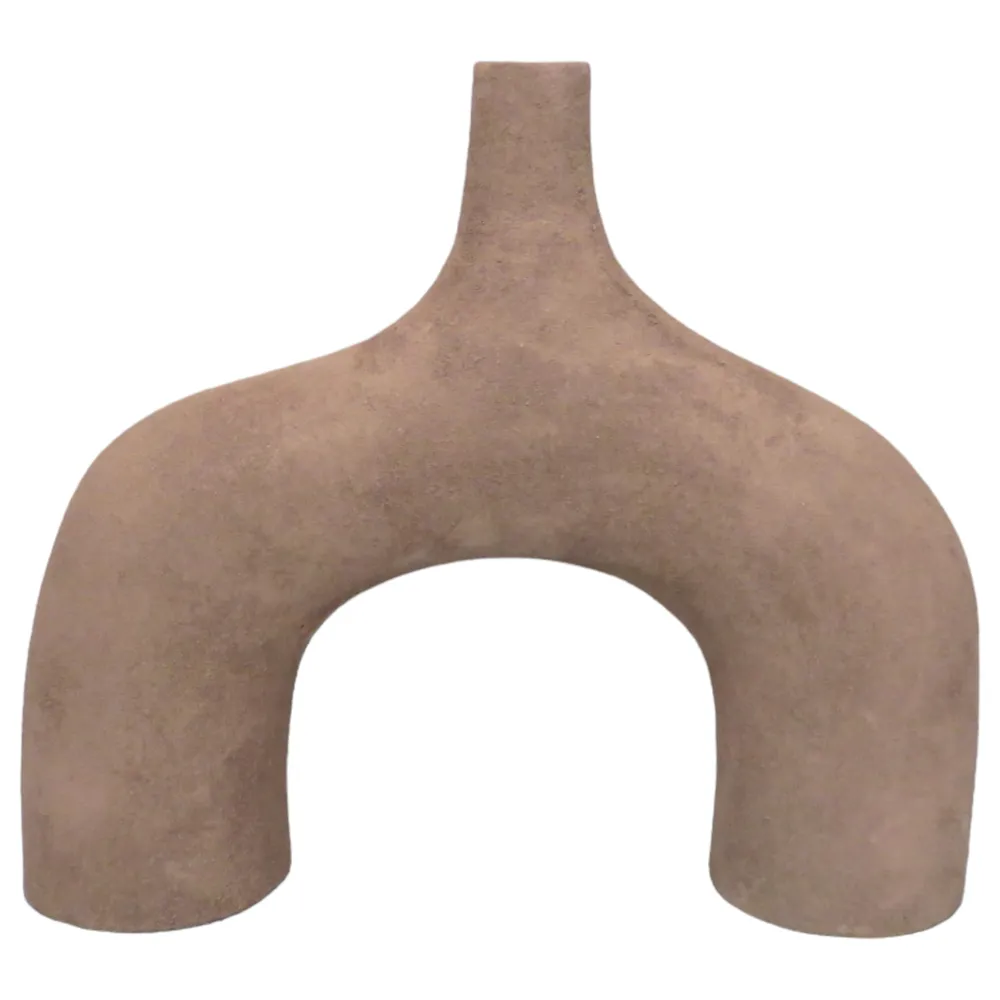 ALTONLEY BROWN VASE 13 (IN)
