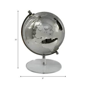 LEOLEY SILVER GLOBE 11 (IN) 1