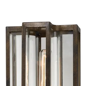 Bianca 15'' High 1-Light Outdoor Post Light - Hazelnut Bronze 4