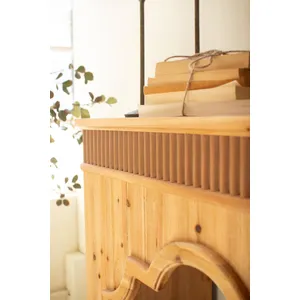 Natural Fir Wood Mantel 2