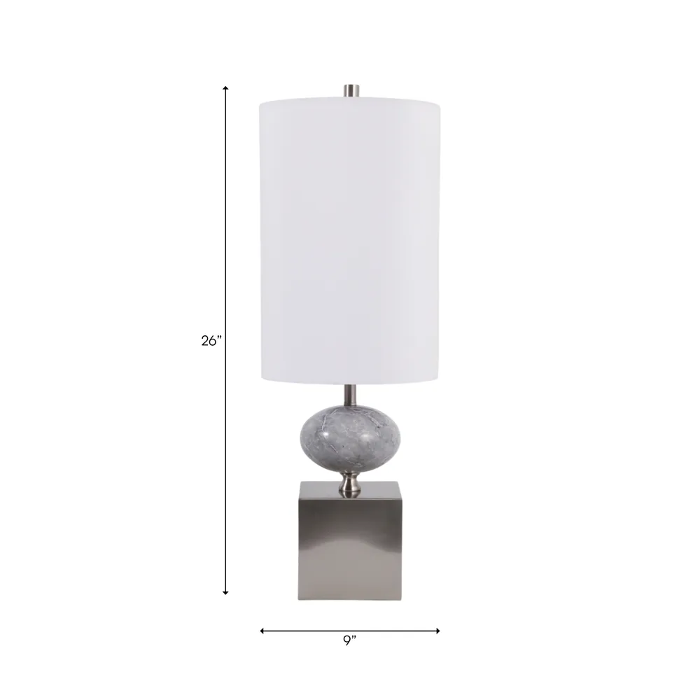 HAMMONDLAKE GRAY LAMP 26 (IN)