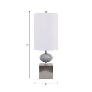 HAMMONDLAKE GRAY LAMP 26 (IN) 8