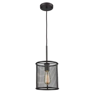 Williamsport 8'' Wide 1-Light Mini Pendant - Oil Rubbed Bronze 1