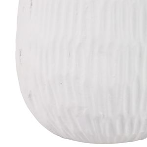 ADLERCREST WHITE VASE 9 (IN) 6