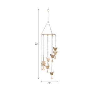 ESSEXCROSS GOLD WIND CHIME 38 (IN) 9