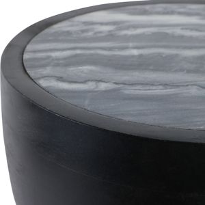 BRYSONBURN BLACK TABLE 18 (IN) 7
