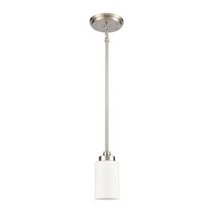 Dawson 4'' Wide 1-Light Mini Pendant - Satin Nickel 2