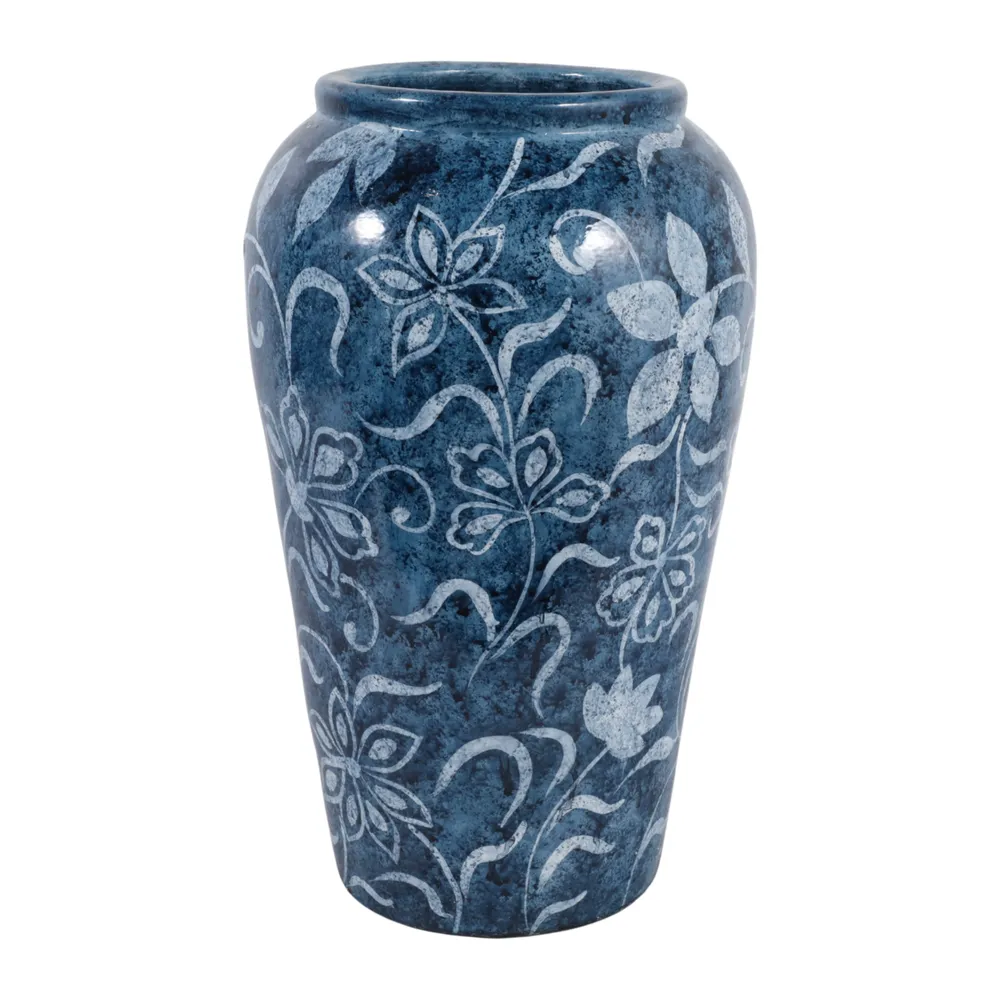 NOLANFORD BLUE VASE 17 (IN)