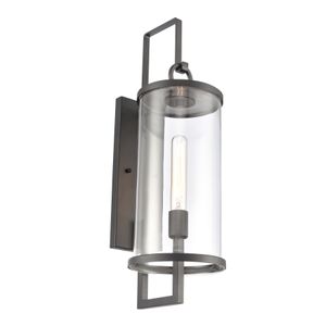 Hopkins 24'' High 1-Light Outdoor Sconce - Charcoal Black 5