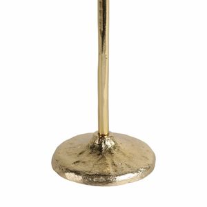 BAKERHAM GOLD CANDLE HOLDER 9 (IN) 5