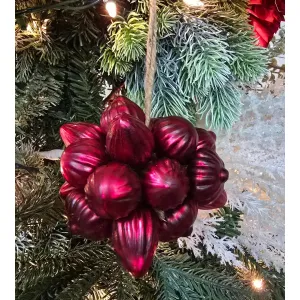 Red Deligth Ornament Bunch Set of 20 1