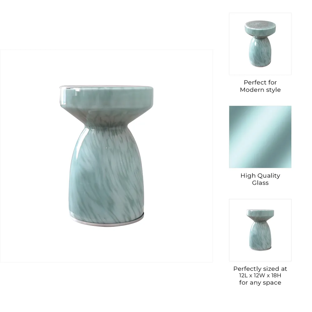 ENSLEYWAY BLUE TABLE 17 (IN)