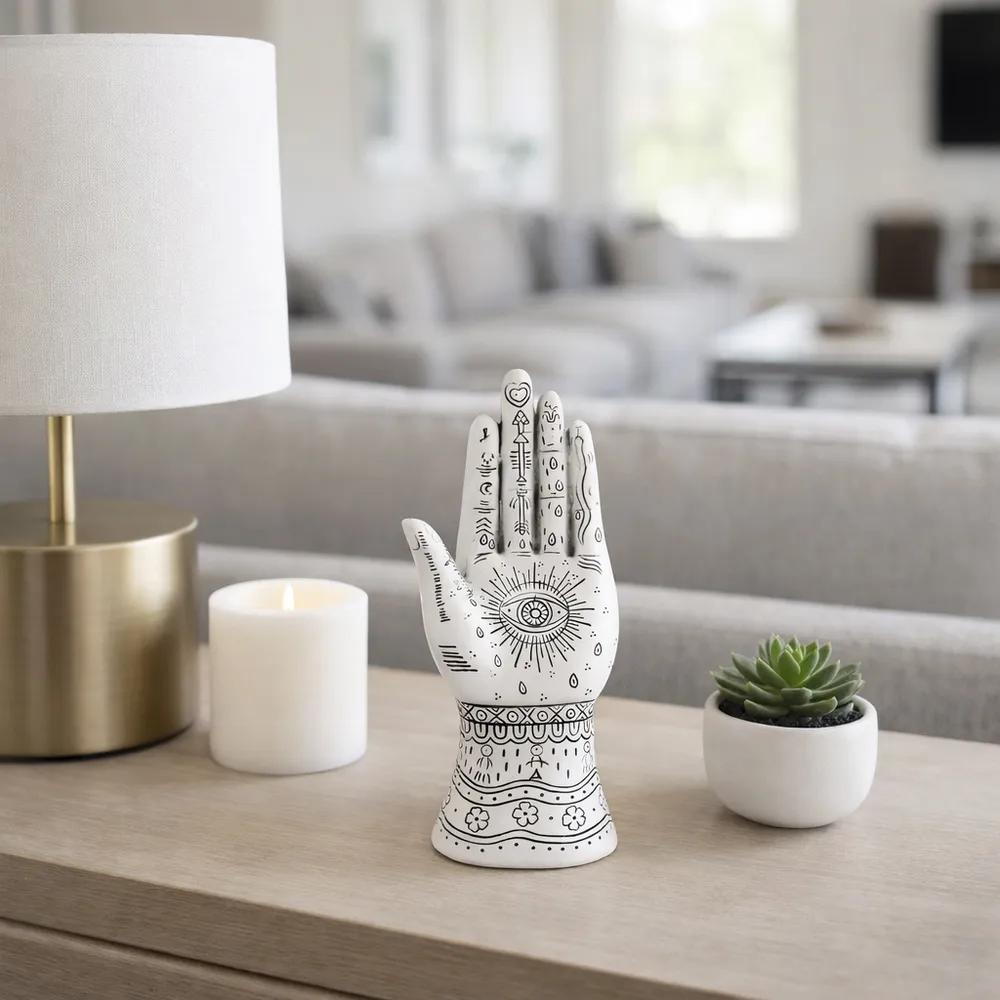 HALFORDVIEW WHITE DECOR 10 (IN)