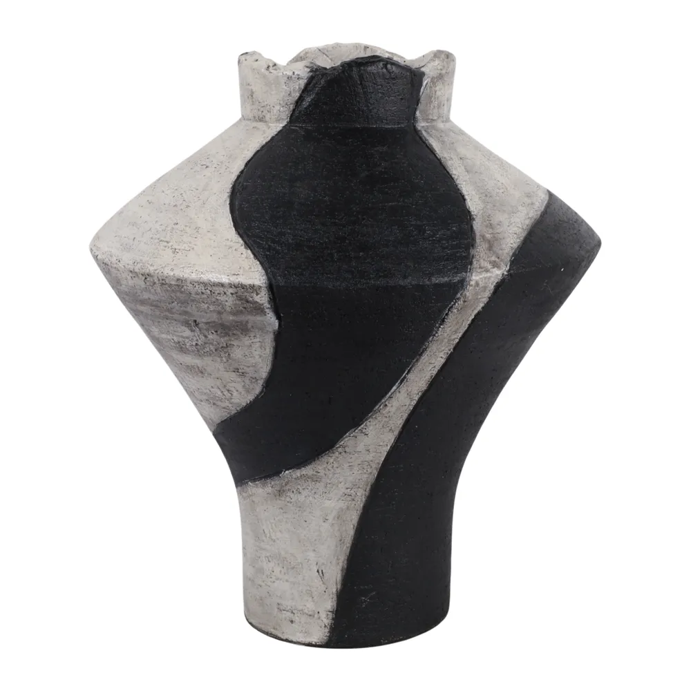 GRIFFINWELL WHITE VASE 18 (IN)